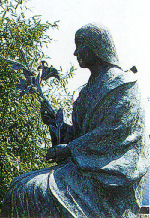 細川ガラシャの銅像
