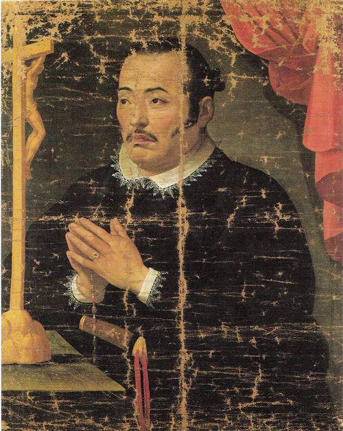 支倉常長の肖像画（スペインのマドリードで描かれた）