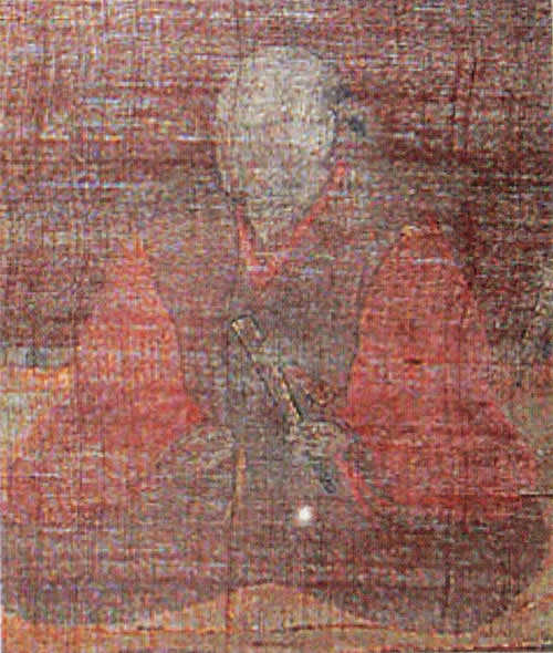 柿崎景家の肖像画