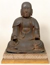 茶屋四郎次郎の木像（京都府京都市の本能寺 所蔵）