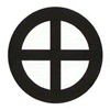 島津義弘の家紋『丸に十文字』