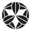 竹中半兵衛の家紋『九枚笹』